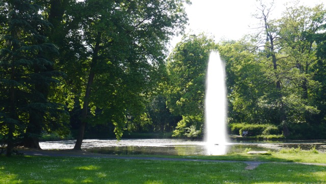 Font&auml;ne im Schlosspark